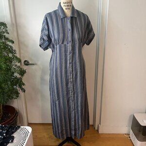 NWT EN CREME Lightweight Cotton Shirtdress Size Medium